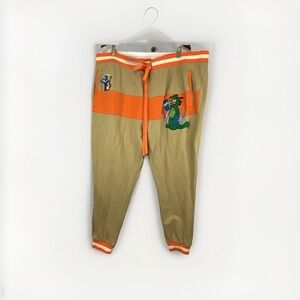 Men's Makobi "Fake Friends" Sweatpants with Itchy & Scratchy - Size 4XB